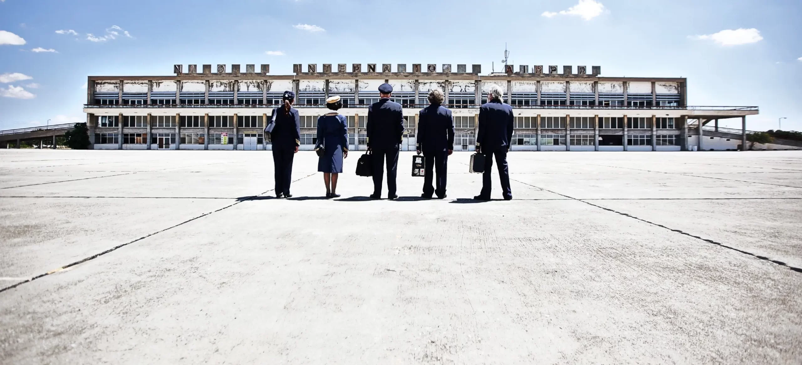 Opening of the exhibition "Nicosia International Airport"